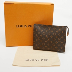 Pre Owned Louis Vuitton Monogram Canvas Toiletry Pouch 26