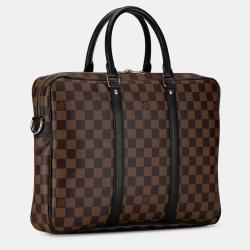 Louis Vuitton Damier Ebene Porte Documents Voyage PM