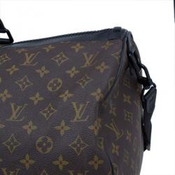 Pre Owned Louis Vuitton Monogram Canvas Waterproof Keepall 55