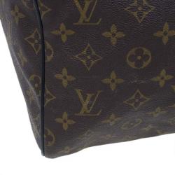 Pre Owned Louis Vuitton Monogram Canvas Waterproof Keepall 55