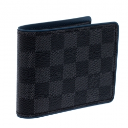 Pre Owned Louis Vuitton Damier Graphite Canvas Multiple Wallet 