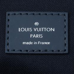 Pre Owned Louis Vuitton Damier Cobalt Canvas Keepall Bandouliere 55