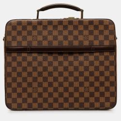 Louis Vuitton Damier Ebene Porte Ordinateur Sabana