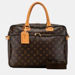 Pre Owned Louis Vuitton Brown Monogram Icare
