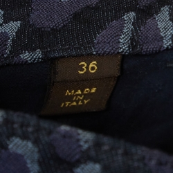 Louis Vuitton Blue Patterned Slim Fit Denim S Waist 28"