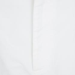 Louis Vuitton White Denim Shorts L