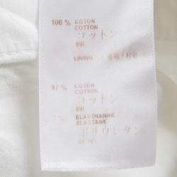 Louis Vuitton White Denim Shorts L