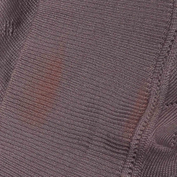 مملوكة مسبقًا سويتر لوي فيتون نمط مونوغرام صوف بنفسجي موف كبير