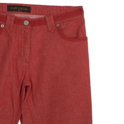 Pre Owned Louis Vuitton Red Pants S