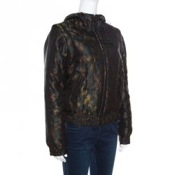 Louis Vuitton X Takashi Murakami Monogramouflage Convertible Puffer Jacket/Vest M