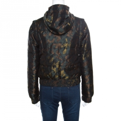 Louis Vuitton X Takashi Murakami Monogramouflage Convertible Puffer Jacket/Vest M