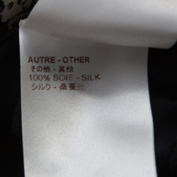 Louis Vuitton Navy Blue Jersey and Silk Printed Monogram Dress M 