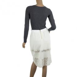 مملوكة مسبقًا Louis Vuitton Monogram Lace Skirt S