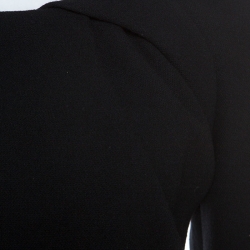 Louis Vuitton Black Wool Long Sleeve Top S