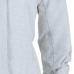 Pre Owned Louis Vuitton Off-White Mid Length Coat M