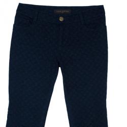 Pre Owned بنطلون لوي فيتون دنيم أزرق مونوجرامي S