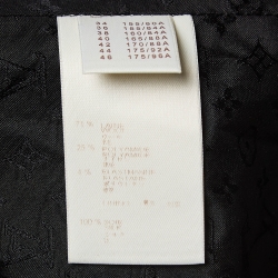 مملوكة مسبقًا Louis Vuitton Black Wool Blend Single Breasted Blazer M