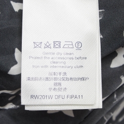 Pre Owned Louis Vuitton Black Monogram Print Synthetic Trouser S