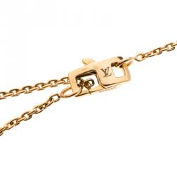 Louis Vuitton Idylle Blossom Diamond 18k Rose Gold Chain Necklace