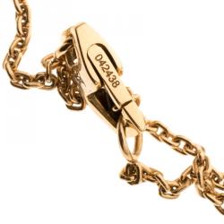 Louis Vuitton Idylle Blossom Diamond 18k Rose Gold Chain Necklace