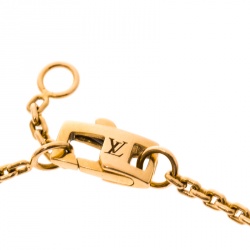 Louis Vuitton Blossom BB Diamond 18k Yellow Gold Bracelet