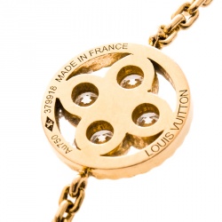 Louis Vuitton Blossom BB Diamond 18k Yellow Gold Bracelet