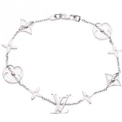 Louis Vuitton Idylle Blossom 18K White Gold Bracelet