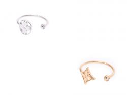 Louis Vuitton Monogram Ideal Ring 3 Tones Rings Size 47