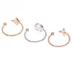 Louis Vuitton Monogram Ideal Ring 3 Tones Rings Size 47
