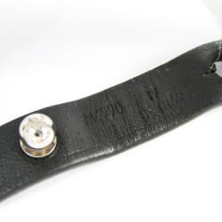 Pre Owned سوار لوي فيتون جلد نوار أسود 21