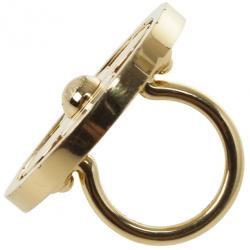 Louis Vuitton Fleur Yellow Gold Ring Size 53