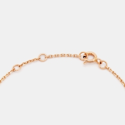 Louis Vuitton Blossom Star BB Pink Mother of Pearl Diamond 18k Rose Gold Bracelet