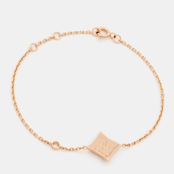 Louis Vuitton Blossom Star BB Pink Mother of Pearl Diamond 18k Rose Gold Bracelet