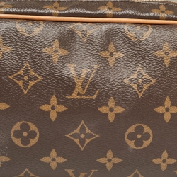 Pre Owned حقيبة مستحضرات تجميل لوي فيتون كينغ سيز كانفاس مونوغرامي