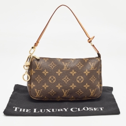Pre Owned Louis Vuitton Monogram Canvas Pochette Accessoires