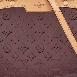 Pre Owned Louis Vuitton Amarante Monogram Vernis Brea GM Bag