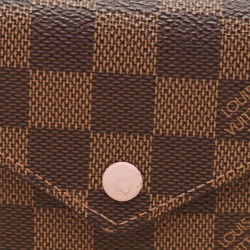 مملوكة مسبقًا Louis Vuitton Rose Ballerine Monogram Canvas Victorine Compact Wallet