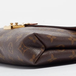 Pre Owned Louis Vuitton Cherry Monogram Canvas Pallas Chain Bag