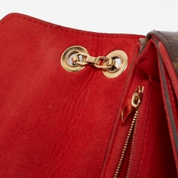 Pre Owned Louis Vuitton Cherry Monogram Canvas Pallas Chain Bag