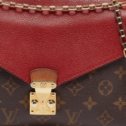 Pre Owned Louis Vuitton Cherry Monogram Canvas Pallas Chain Bag