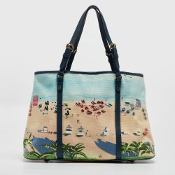 Pre Owned Louis Vuitton Multicolor Canvas Escale Ailleurs Cabas PM Bag