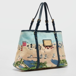 Pre Owned Louis Vuitton Multicolor Canvas Escale Ailleurs Cabas PM Bag