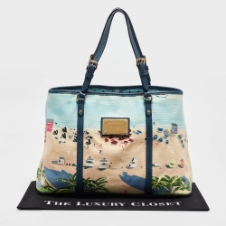 Pre Owned Louis Vuitton Multicolor Canvas Escale Ailleurs Cabas PM Bag