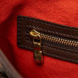 Pre Owned Louis Vuitton Brown Canvas Marais Bag