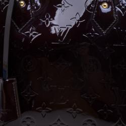 مملوكة مسبقًا Louis Vuitton Amarante Monogram Vernis Leather Alma PM Bag