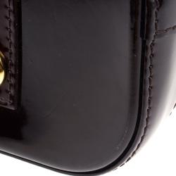 مملوكة مسبقًا Louis Vuitton Amarante Monogram Vernis Leather Alma PM Bag