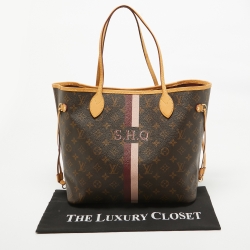 Louis Vuitton Monogram Canvas My LV Heritage Neverfull MM Bag