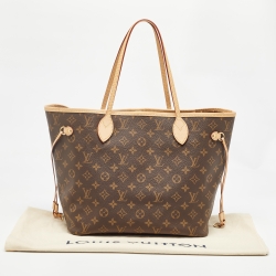 Louis Vuitton Monogram Canvas Neverfull MM Bag
