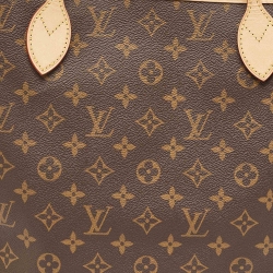 Louis Vuitton Monogram Canvas Neverfull MM Bag