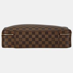 Pre Owned Louis Vuitton Brown Damier Ebene Canvas Porte-Ordinateur Sabana Briefcase Bag